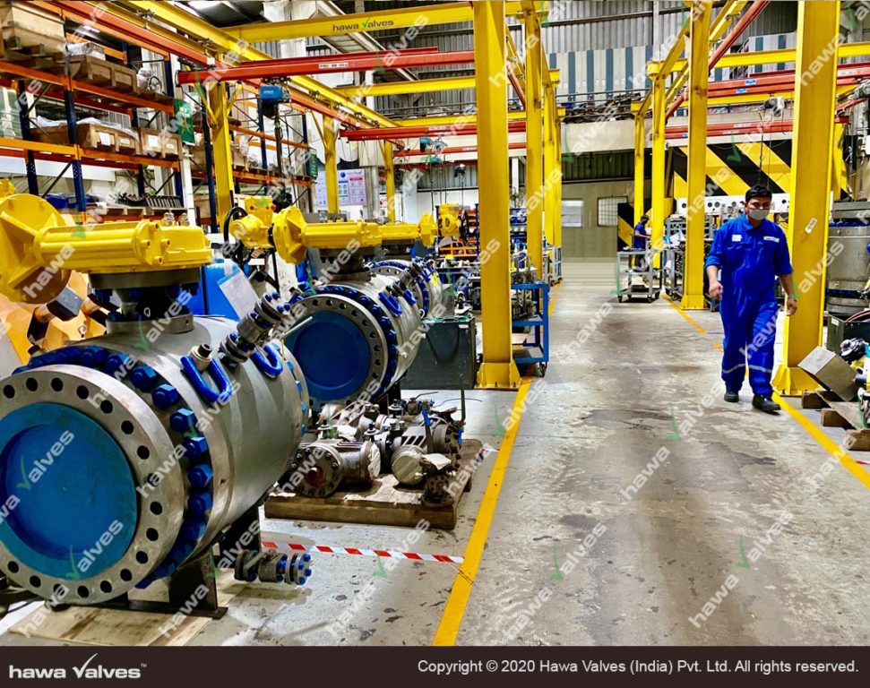 Hawa valves Remote Testing on our high pressure test bench 02 — Ball